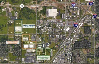 11280-11350 Britton St, Lenexa, KS - AERIAL  map view