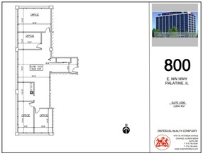 800 E Northwest Hwy, Palatine, IL for lease Floor Plan- Image 1 of 8