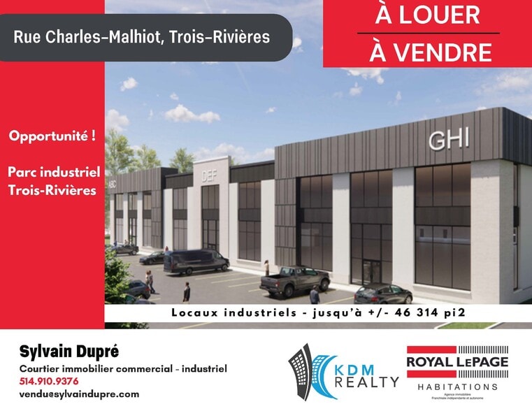 4650 Rue Charles-Malhiot, Trois-Rivières, QC for lease - Building Photo - Image 1 of 6