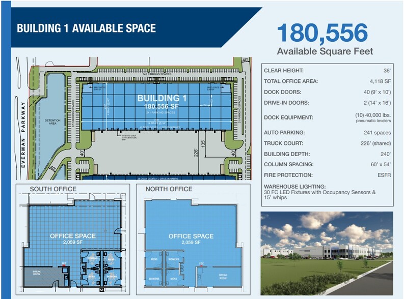 1021 Everman Pky, Fort Worth, TX for lease - Site Plan - Image 3 of 25