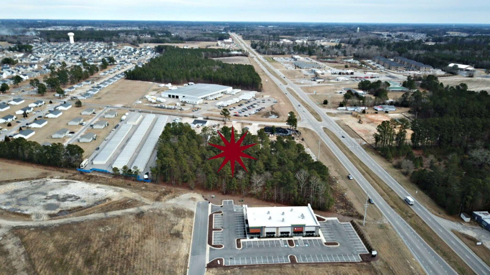 Fayetteville Road, Raeford, NC 28376 3.03 Acres Commercial land on