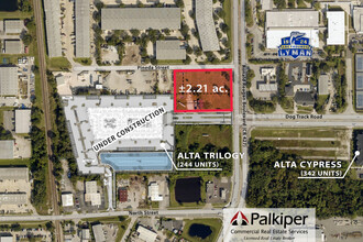 1000 S Ronald Reagan Blvd, Longwood, FL - aerial  map view