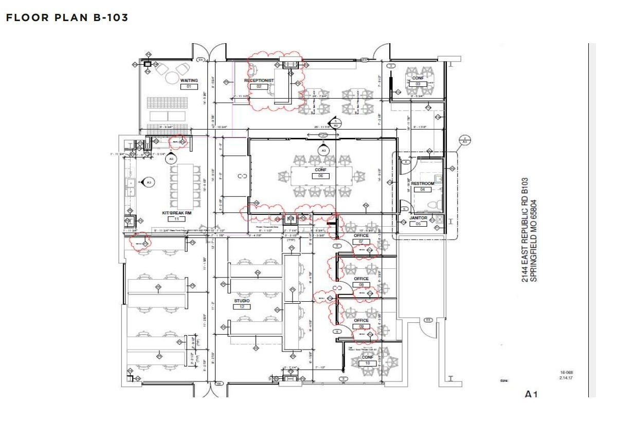 2144 E Republic Rd, Springfield, MO for lease Floor Plan- Image 1 of 1