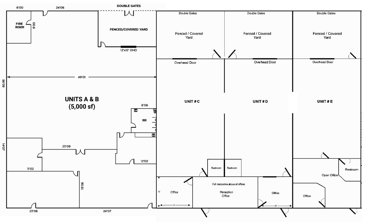 1740 Skyway Dr, Longmont, CO for lease Floor Plan- Image 1 of 7