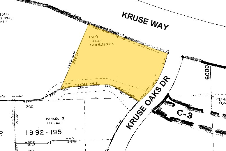 14801 Kruse Oaks Blvd, Lake Oswego, OR for sale Plat Map- Image 1 of 1