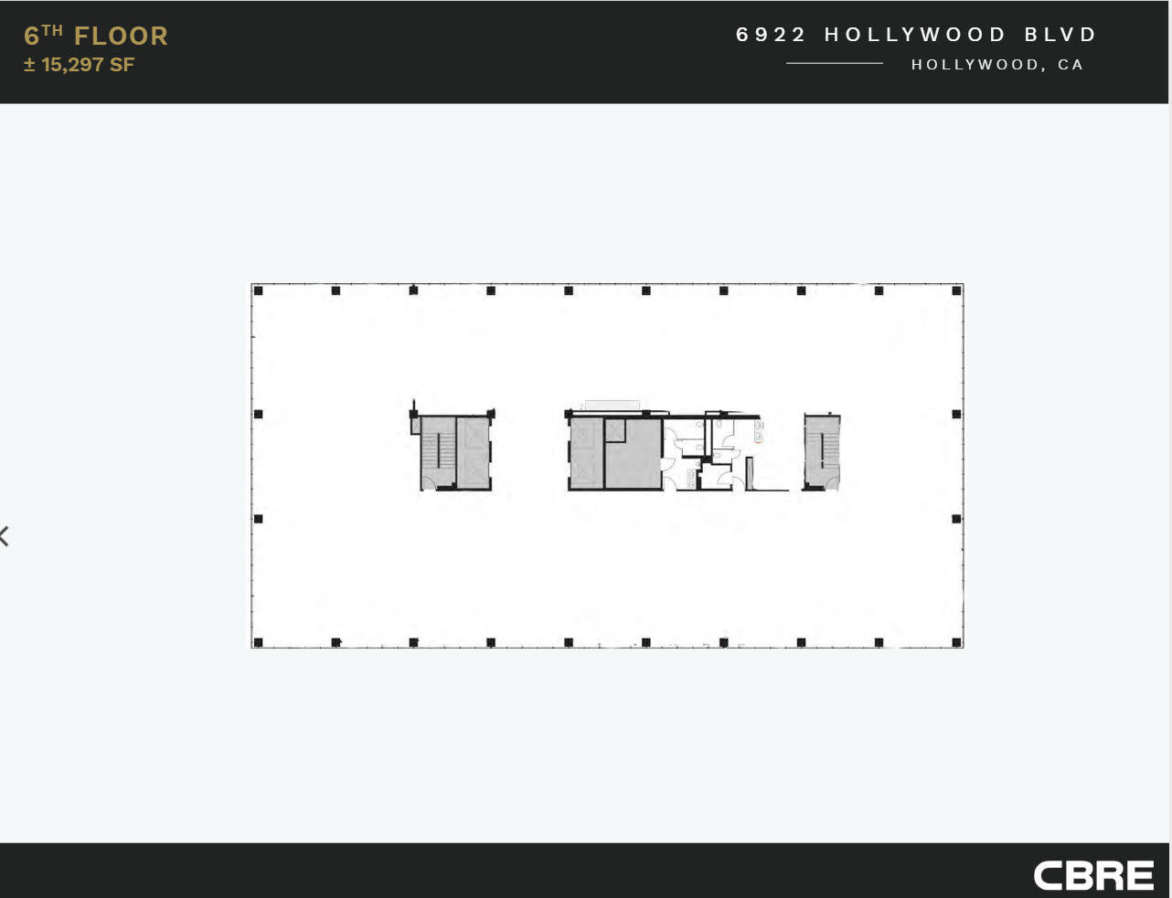 6922 Hollywood Blvd, Los Angeles, CA for lease Floor Plan- Image 1 of 1