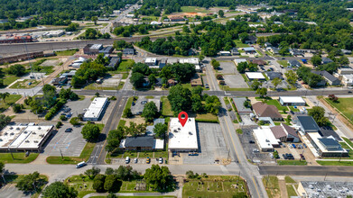 406-410 N 4th St, Longview, TX - aerial  map view - Image1