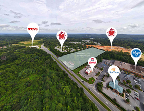 3654 Thompson Bridge Rd, Gainesville, GA - aerial  map view