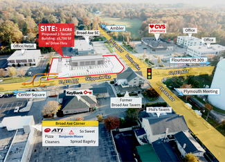 More details for 1 Skippack Pike, Blue Bell, PA - Retail for Lease