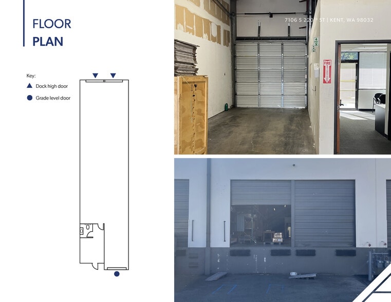 7102-7118 S 220th St, Kent, WA for lease - Floor Plan - Image 2 of 5