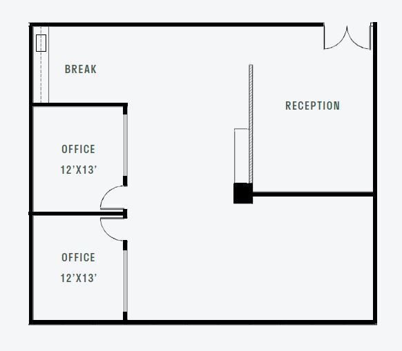 451 A St, San Diego, CA for lease Floor Plan- Image 1 of 1