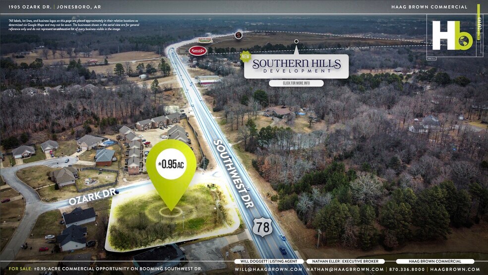 1905 Ozark Dr, Jonesboro, AR for sale - Building Photo - Image 3 of 8