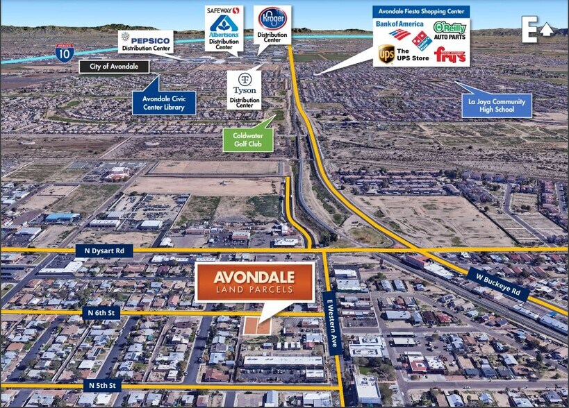 6th, Avondale, AZ 85323 Avondale Land Parcels