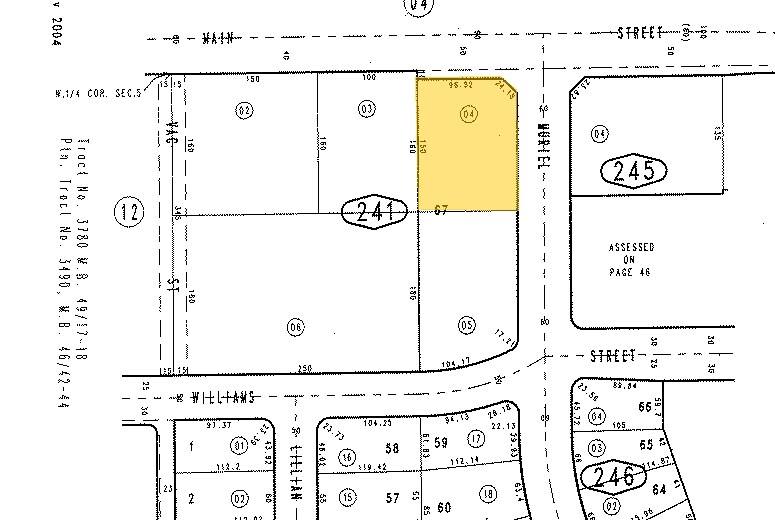 924 E Main St, Barstow, CA for sale Plat Map- Image 1 of 1
