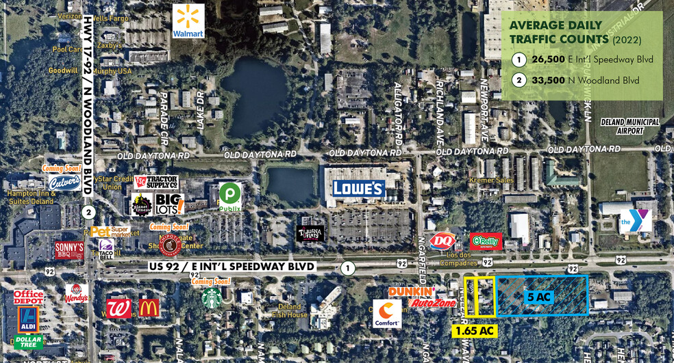 576 E International Speedway Blvd, Deland, FL for sale - Building Photo - Image 1 of 4