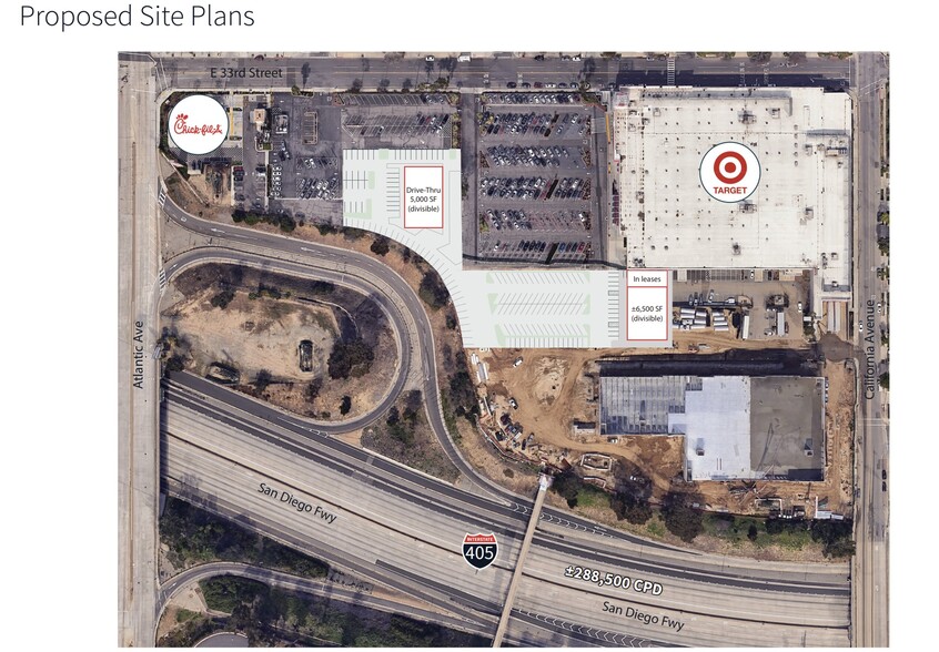 NEQ 405 Fwy. & Atlantic Ave, Signal Hill, CA for lease - Building Photo - Image 1 of 4