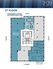 2120 L St NW, Washington, DC for lease Floor Plan- Image 1 of 1