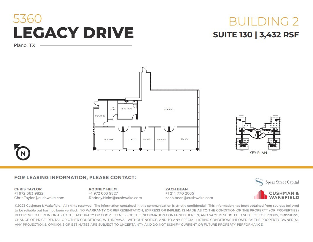 5360 Legacy Dr, Plano, TX for lease Floor Plan- Image 1 of 1