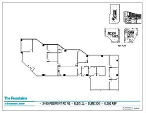 3495 Piedmont Rd NE, Atlanta, GA for lease Floor Plan- Image 1 of 1
