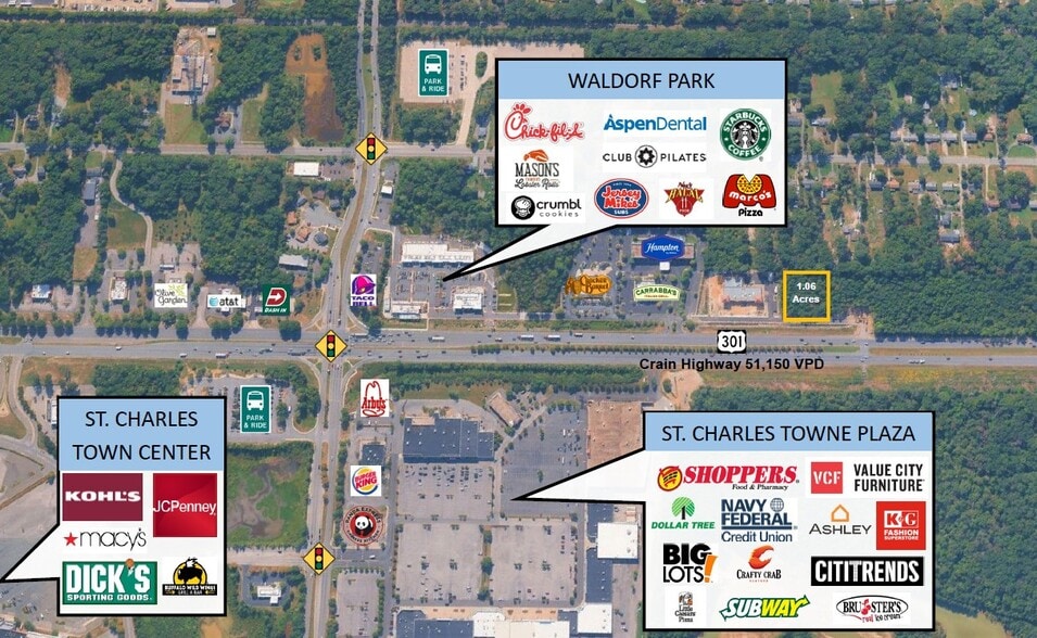 3840 Crain Hwy, Waldorf, MD for lease - Building Photo - Image 2 of 2