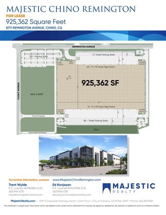 More details for 8711 Remington Ave, Chino, CA - Industrial for Lease
