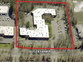 303 Butler Farm Rd, Hampton, VA - aerial  map view