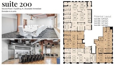 215 Spadina Ave, Toronto, ON for lease Floor Plan- Image 2 of 2
