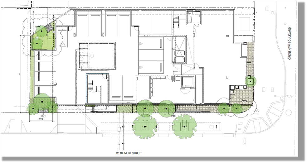 5365 Crenshaw Blvd, Los Angeles, CA for lease - Site Plan - Image 3 of 3