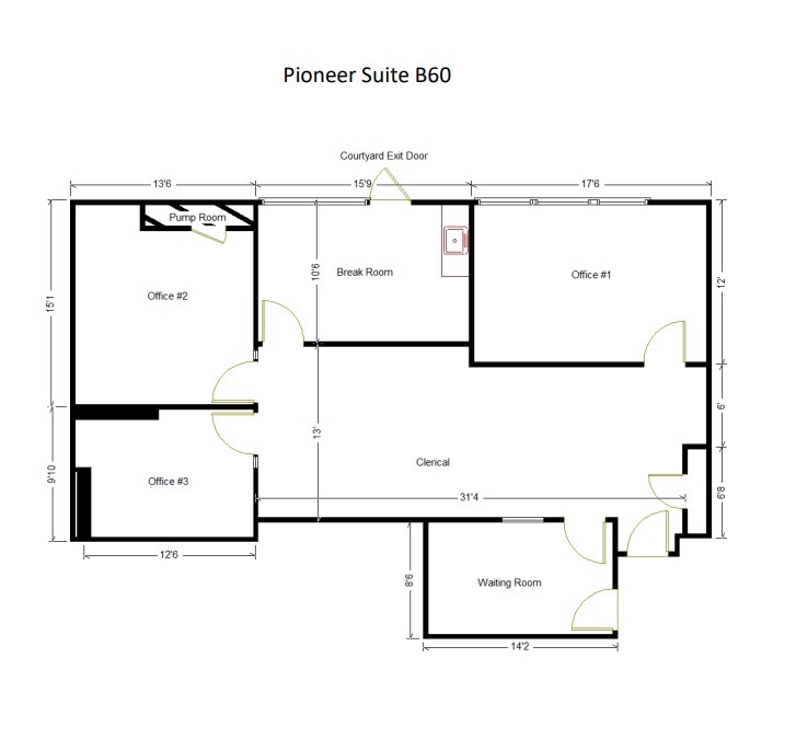 23 W Jefferson St, Joliet, IL for lease Floor Plan- Image 1 of 1