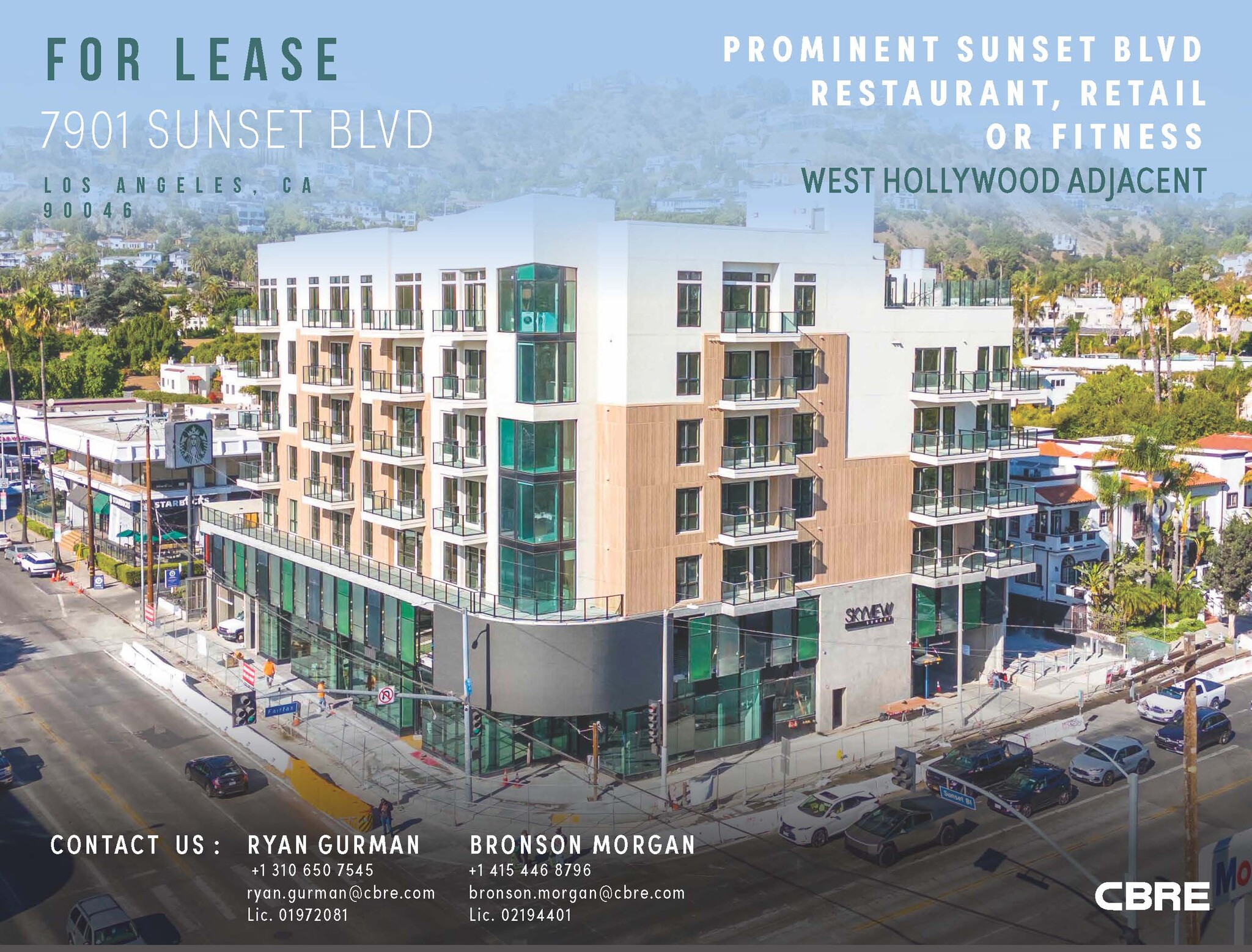 7901 W Sunset Blvd, Los Angeles, CA for lease Building Photo- Image 1 of 11