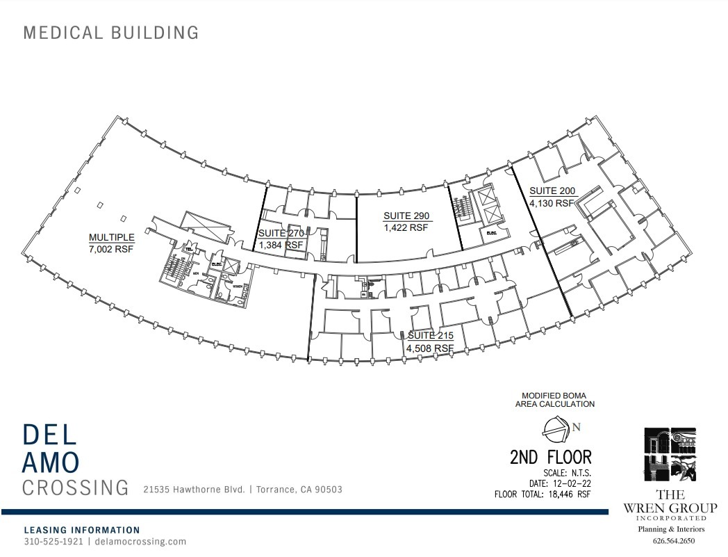 21515 Hawthorne Blvd, Torrance, CA for lease Floor Plan- Image 1 of 1