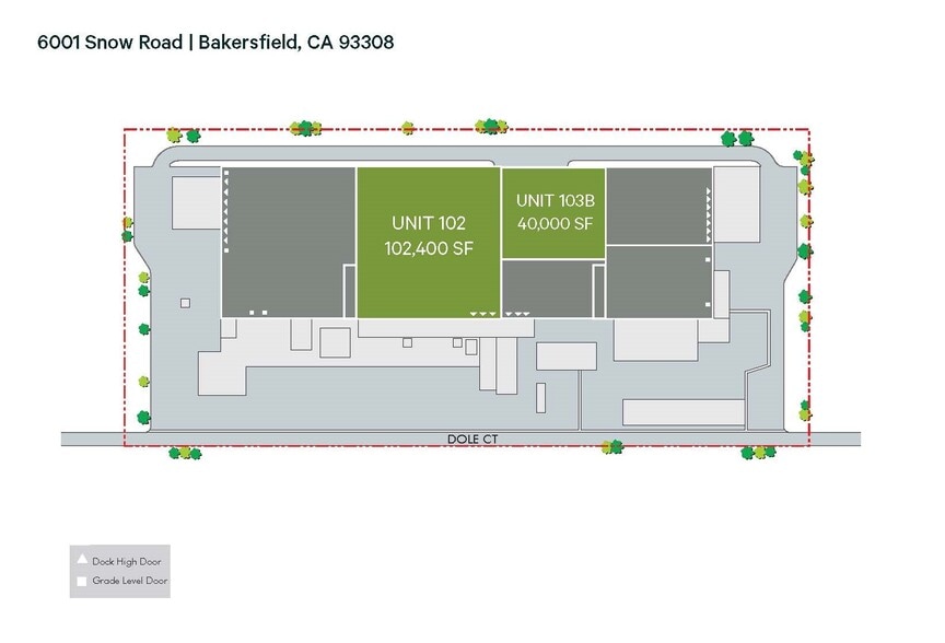 6001 Snow Rd, Bakersfield, CA for lease - Site Plan - Image 2 of 9
