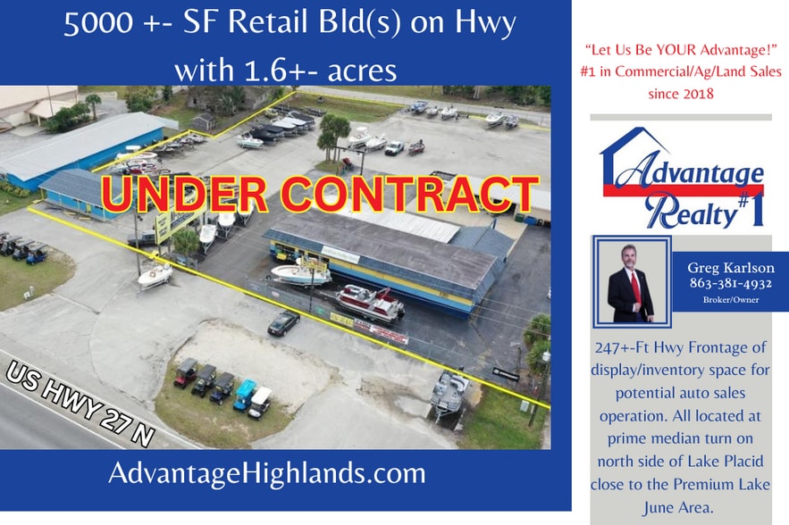1130 US Highway 27 N, Lake Placid, FL for sale - Building Photo - Image 1 of 18