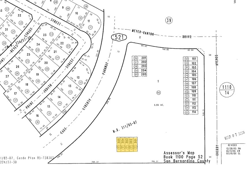 7970 Cherry Ave, Fontana, CA for lease - Plat Map - Image 2 of 67
