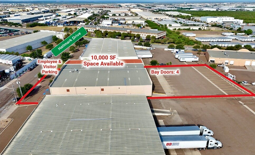 806 Hallmark Dr, Laredo, TX for lease - Aerial - Image 2 of 12