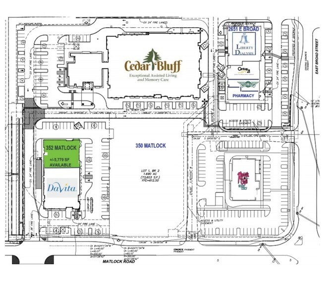 352 Matlock Rd, Mansfield, TX for sale - Site Plan - Image 1 of 1