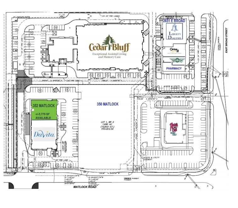 352 Matlock Rd, Mansfield, TX for sale Site Plan- Image 1 of 1