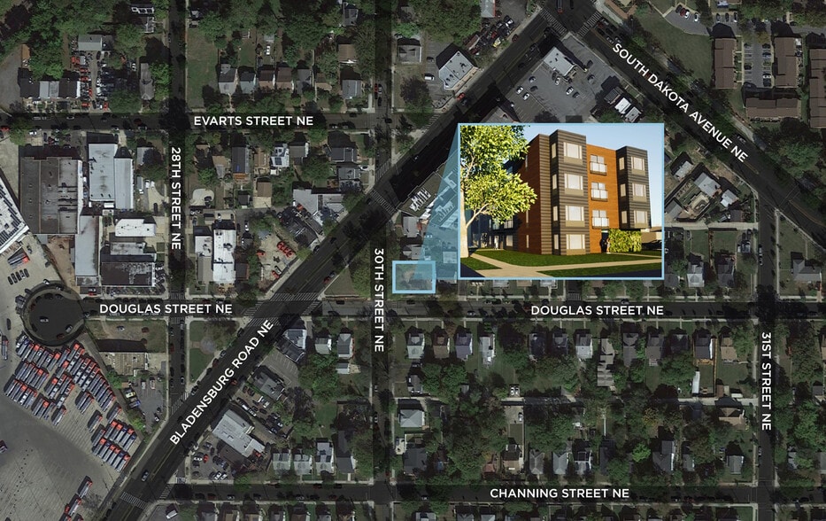 2601 30th St NE, Washington, DC for sale - Aerial - Image 1 of 1