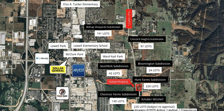 5.06 Acres Old Wire Rd, Lowell, AR for sale Primary Photo- Image 1 of 2