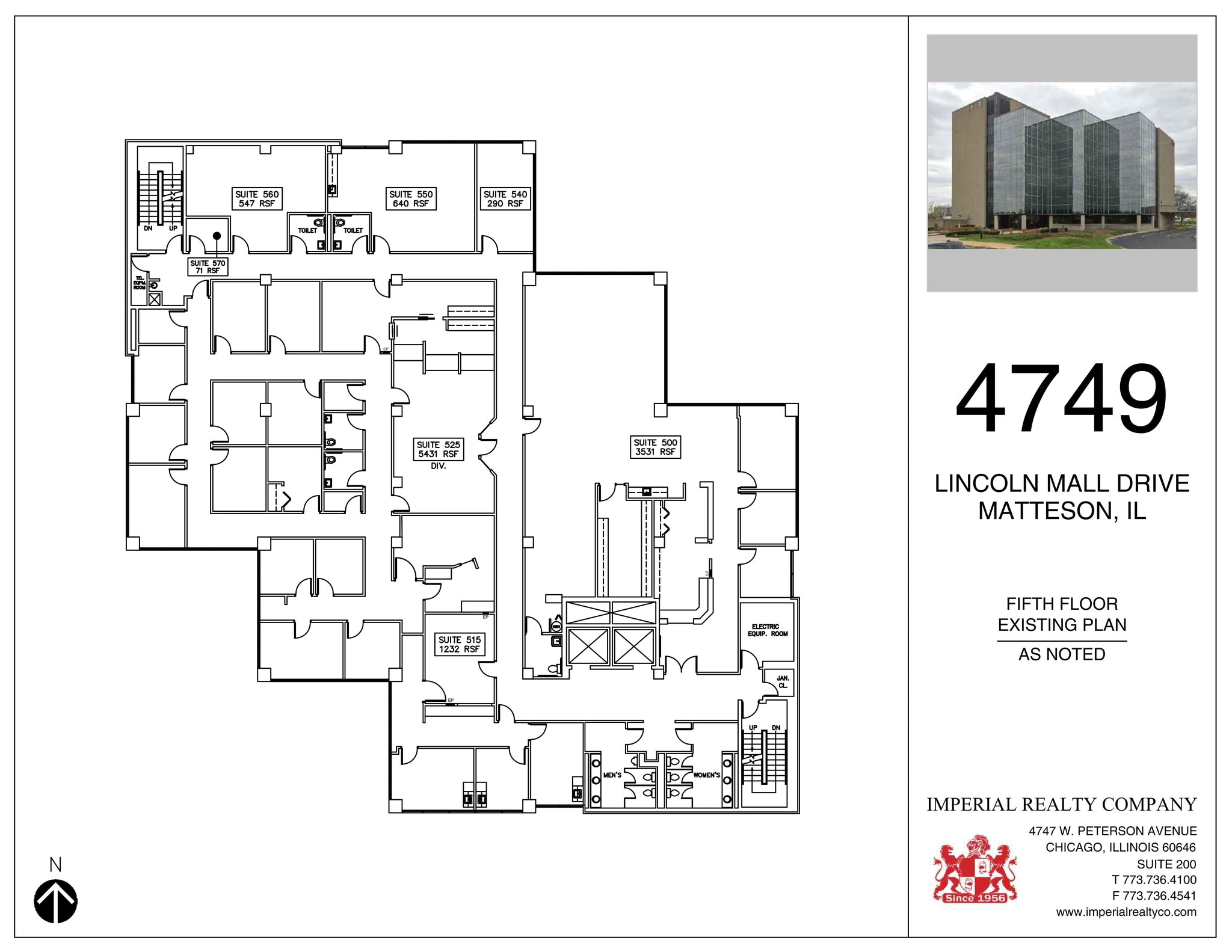 4749 Lincoln Mall Dr, Matteson, IL for lease Site Plan- Image 1 of 1