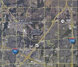 4707 S Westmoreland Rd, Dallas, TX - AERIAL map view