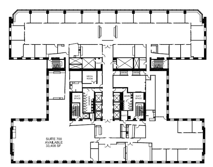 120 Bloor St E, Toronto, ON for lease Floor Plan- Image 1 of 1