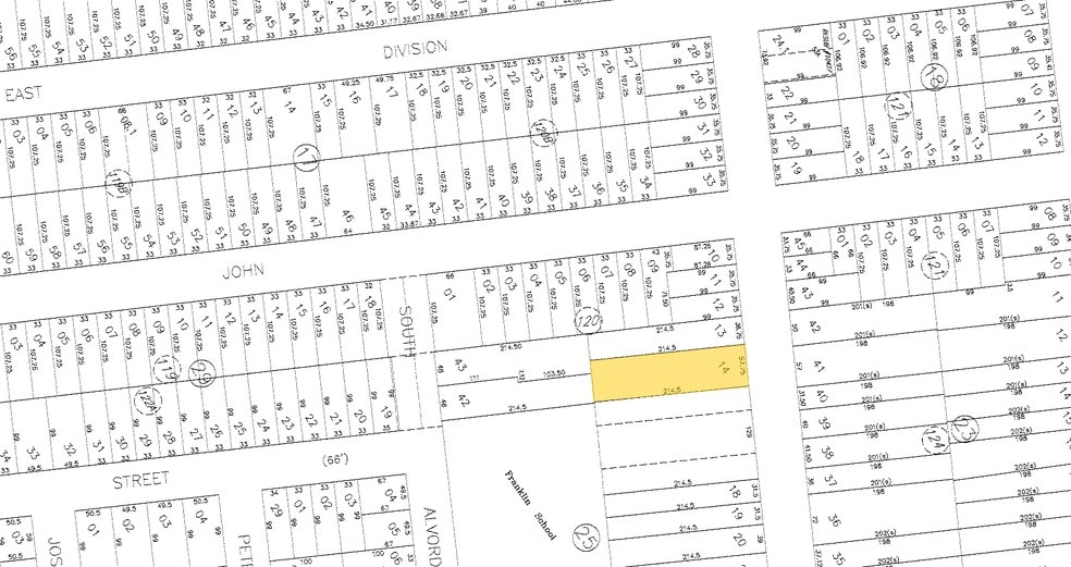 827 Park St, Syracuse, NY for sale - Plat Map - Image 2 of 30