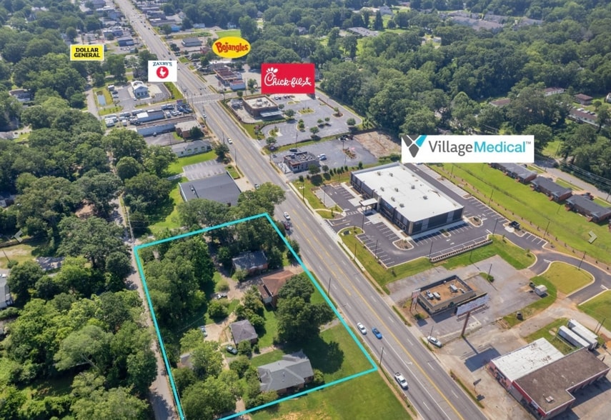 1101 W Taylor St, Griffin, GA for sale - Aerial - Image 2 of 5