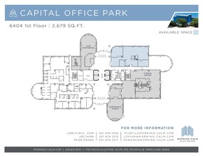 6404 Ivy Ln, Greenbelt, MD for lease Floor Plan- Image 2 of 3