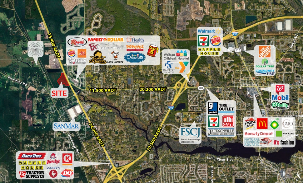 11148 New Kings Rd, Jacksonville, FL for lease - Building Photo - Image 1 of 3