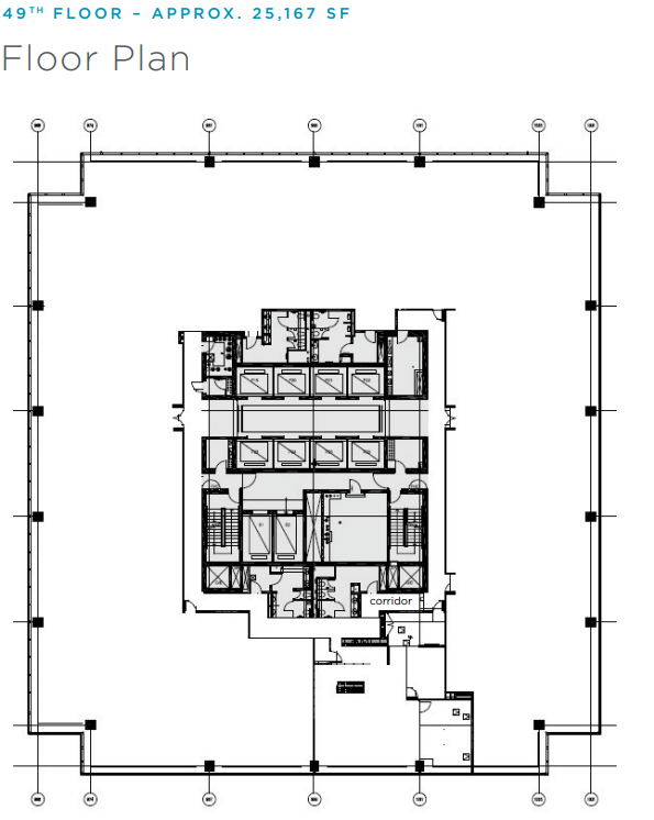 333 Bay St, Toronto, ON for lease Floor Plan- Image 1 of 1