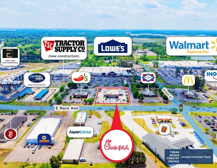 3683 E Race Ave, Searcy, AR for sale - Aerial - Image 2 of 6