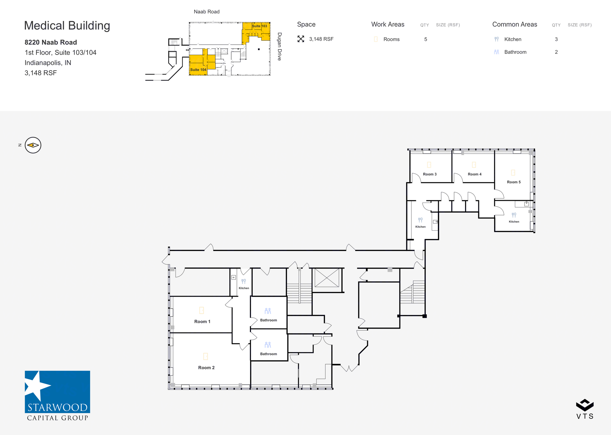 8220 Naab Rd, Indianapolis, IN for lease Floor Plan- Image 1 of 1