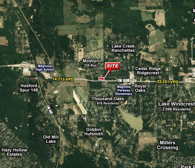 FM 1488 & Manor Dr, Magnolia, TX for sale - Primary Photo - Image 1 of 2